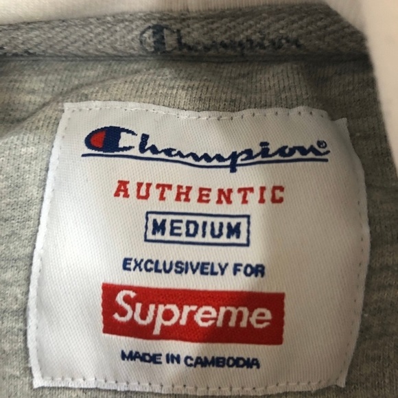 Supreme x champion hoodie - Picture 5 of 9